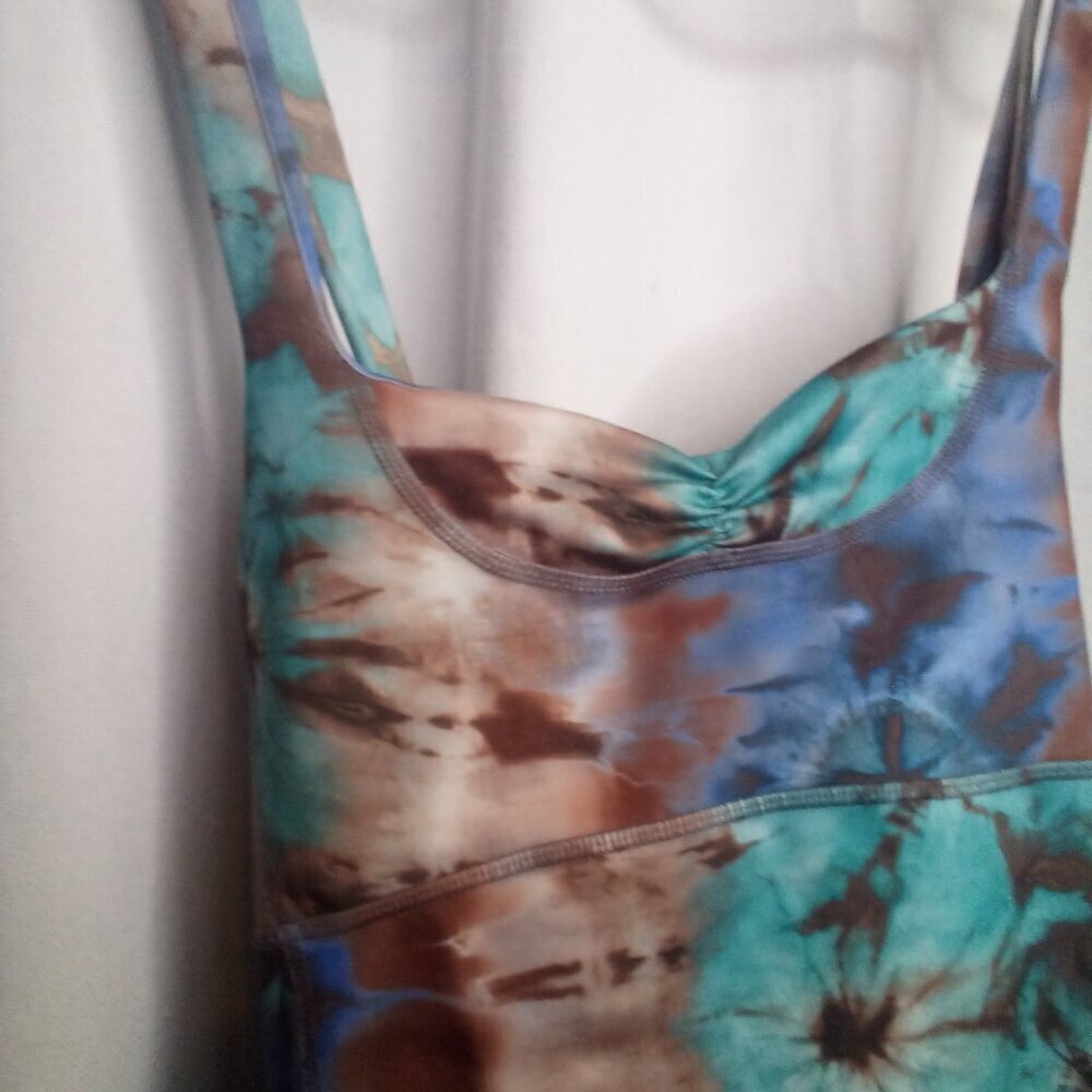 Mika Tank Top L Strappy Yoga Athletic Active Colorful - Picture 11 of 16